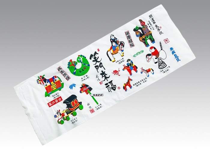 御年賀てぬぐい【御年賀干支手拭】